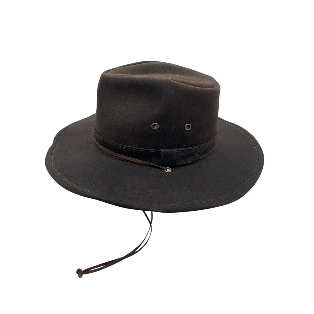 Turner Hat Company The Outback‎ Brown Sz L/XL 100% Cotton Hat EUC